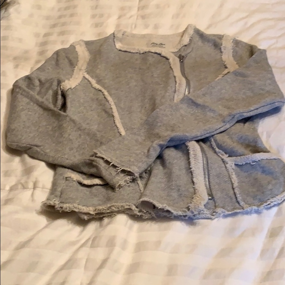 Lucky Brand sweatshirt cardigan